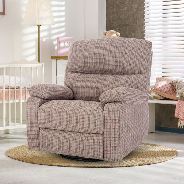 Latitude Run® Power Recliner Chair Swivel Glider, Nursery Glider ...